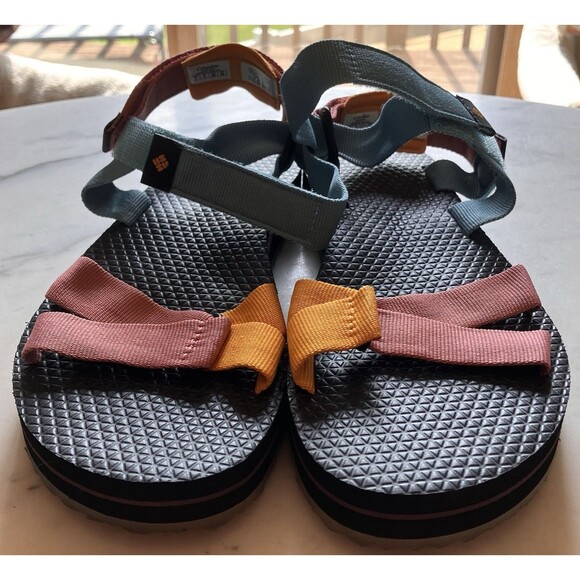 Columbia Women's Alava Sandals size 7 Sandalwood Pink Mango EUC - Picture 2 of 8